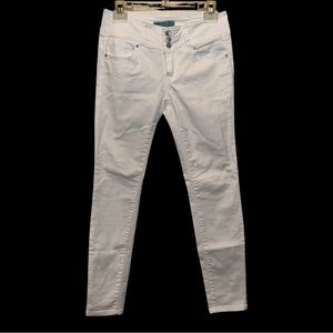 WAX Jeans Butt I Love You White Jeans Size 5